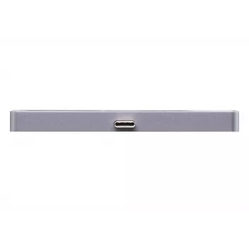 ATEN USB-C Travel Dock mit Stromdurchleitung, Universal, USB Typ-C, Schwarz, Silber