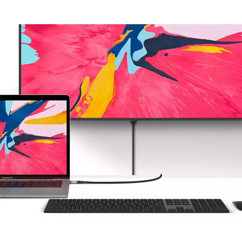 USB-C-auf-HDMI-Kabel ALOGIC ULCHD01-SGR 1m 4K 60Hz