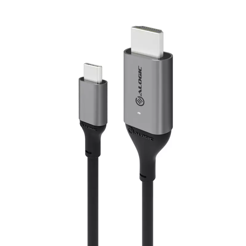 USB-C-auf-HDMI-Kabel ALOGIC ULCHD01-SGR 1m 4K 60Hz