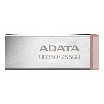 ADATA UR350 USB-Flash-Laufwerk 256 GB USB Typ-A 3.2 Gen 1 (3.1 Gen 1) Braun, Edelstahl