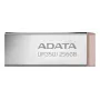 ADATA UR350 USB-Flash-Laufwerk 256 GB USB Typ-A 3.2 Gen 1 (3.1 Gen 1) Braun, Edelstahl