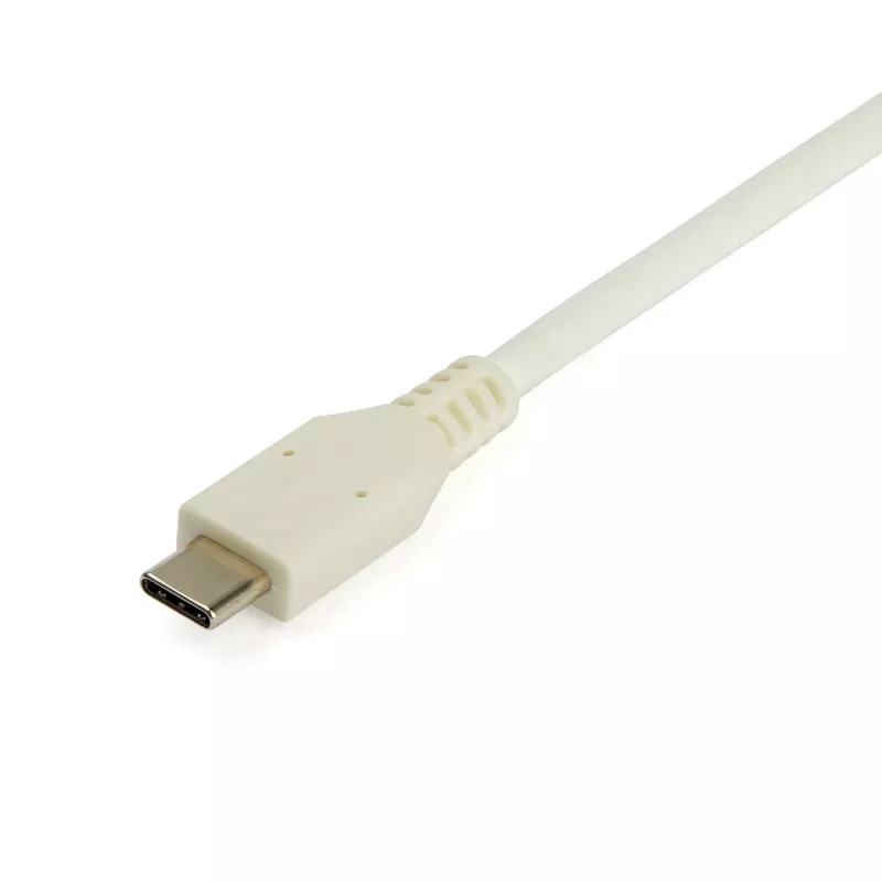 StarTech.com USB-C-auf-Gigabit-Ethernet-Adapter mit USB-A-Port – Weiß 1 Gbit/s NIC USB 3.0/USB 3.1 Typ-C-Netzwerkadapter – 1GbE USB-C RJ45/LAN TB3-kompatibel Windows MacBook Pro Chromebook