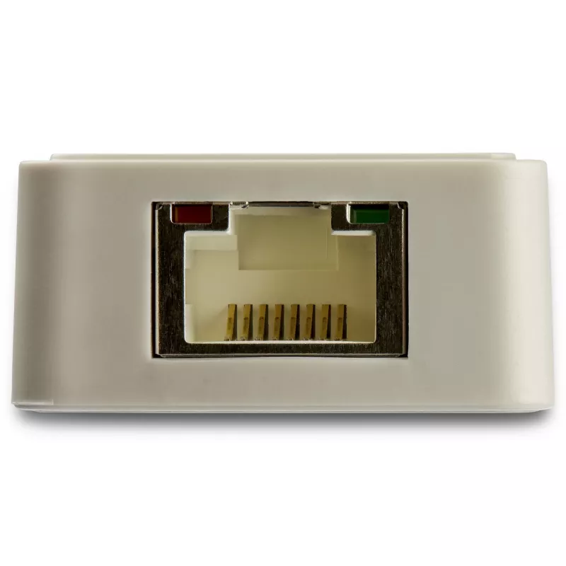 StarTech.com USB-C-auf-Gigabit-Ethernet-Adapter mit USB-A-Port – Weiß 1 Gbit/s NIC USB 3.0/USB 3.1 Typ-C-Netzwerkadapter – 1GbE USB-C RJ45/LAN TB3-kompatibel Windows MacBook Pro Chromebook