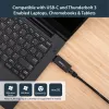 StarTech.com USB C auf Gigabit Ethernet Adapter – 1 Gbit/s NIC USB 3.0/USB 3.1 Typ C Netzwerkadapter – 1GbE USB-C auf RJ45/LAN-Port Thunderbolt 3 kompatibel Windows MacBook Pro Chromebook