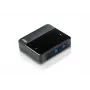 ATEN 2-Port USB 3.0 Peripheriegeräte-Sharing-Switch, 5 Gbit/s, Micro-USB Typ-B, Schwarz, Kunststoff, 0 - 40 °C, -20 - 60 °C