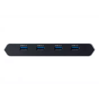 ATEN 2-Port 4K DisplayPort USB-C KVM Dock Switch mit Power Pass-through