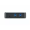 ATEN 2-Port USB-zu-USB-C Sharing Switch, 5000 Gbit/s, Schwarz, Kunststoff, 0 - 40 °C, -20 - 60 °C, 0 - 80%