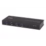 ATEN 4-Port USB 3.1 Gen1 Industrial Switch, 5 Gbit/s, Schwarz, Metall, 0 - 50 °C, -20 - 60 °C, 0 - 80%