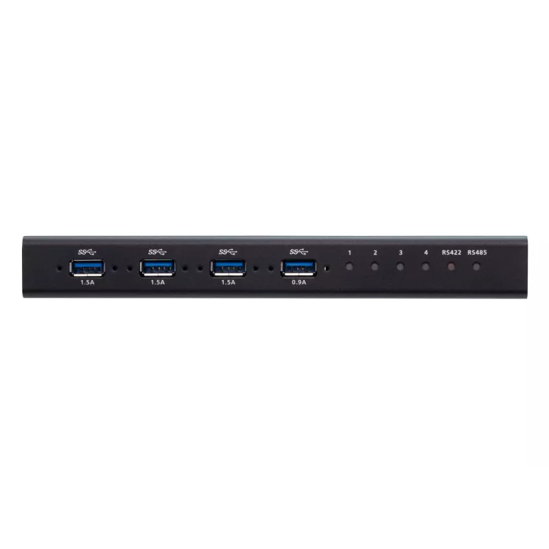 ATEN 4-Port USB 3.1 Gen1 Industrial Switch, 5 Gbit/s, Schwarz, Metall, 0 - 50 °C, -20 - 60 °C, 0 - 80%