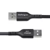 StarTech.com 4m (13ft) USB-A auf USB-C Ladekabel, Laden & Synchronisieren, 3A, USB 2.0, TPE-Mantel – Schwarzes USB-Ladekabel