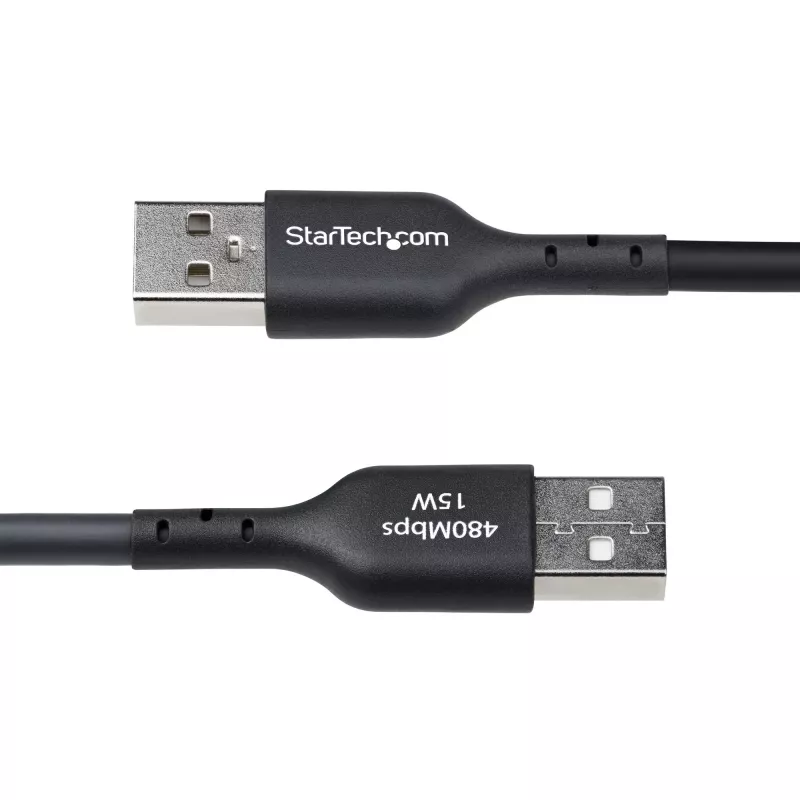 StarTech.com 4m (13ft) USB-A auf USB-C Ladekabel, Laden & Synchronisieren, 3A, USB 2.0, TPE-Mantel – Schwarzes USB-Ladekabel