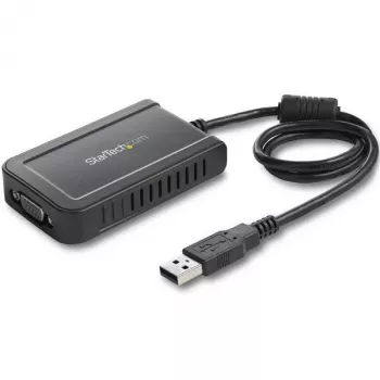 StarTech.com USB 2.0 auf VGA Adapter, USB zu VGA Monitor Konverter für Windows, 1080p (keine Unterstützung für macOS/ChromeOS/Linux) - TAA