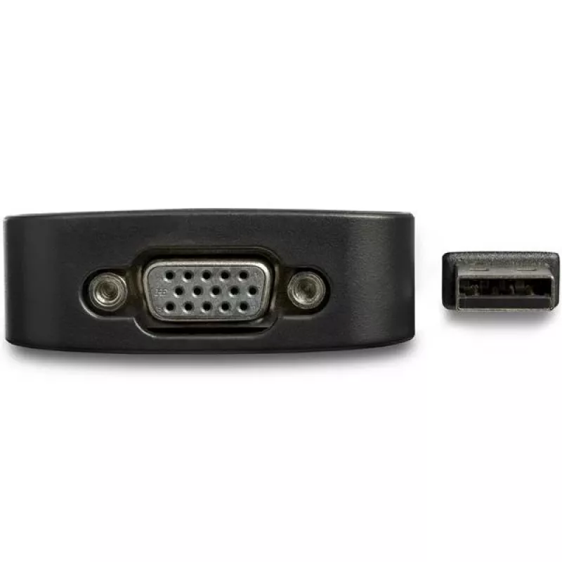 StarTech.com USB 2.0 auf VGA Adapter, USB zu VGA Monitor Konverter für Windows, 1080p (keine Unterstützung für macOS/ChromeOS/Linux) - TAA