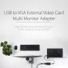 StarTech.com USB 2.0 auf VGA Adapter, USB zu VGA Monitor Konverter für Windows, 1080p (keine Unterstützung für macOS/ChromeOS/Linux) - TAA