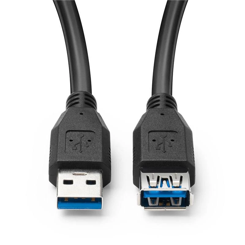 Microconnect USB3.0AAF2B USB-Kabel USB 3.2 Gen 1 (3.1 Gen 1) 2 m USB A Schwarz