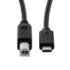 Microconnect USB3.1C2B2 USB-Kabel USB 2.0 1,8 m USB C USB B Schwarz