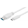 Microconnect USB3.1CA2W USB-Kabel USB 3.2 Gen 1 (3.1 Gen 1) 2 m USB A USB C Weiß