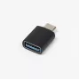 Microconnect USB3.1CAAF Kabeladapter USB C auf USB A Schwarz