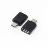 Microconnect USB3.1CAAF Kabeladapter USB C auf USB A Schwarz