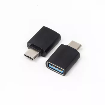 Microconnect USB3.1CAAF Kabeladapter USB C auf USB A Schwarz