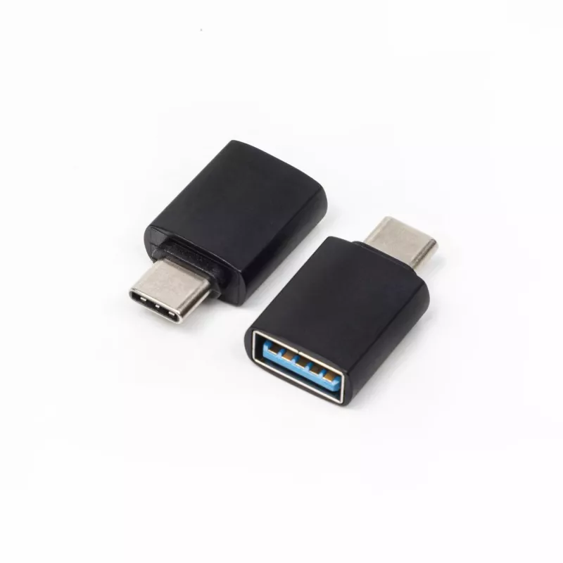 Microconnect USB3.1CAAF Kabeladapter USB C auf USB A Schwarz