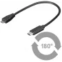 Microconnect USB3.1CAMB02 USB-Kabel USB 2.0 0,2 m Micro-USB B USB C Schwarz