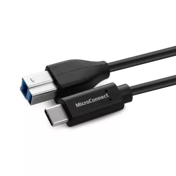 Microconnect USB3.1CB1 USB-Kabel USB 3.2 Gen 1 (3.1 Gen 1) 1 m USB-C USB-B Schwarz