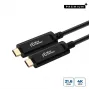 Microconnect USB3.1CC20OP USB-Kabel USB 3.2 Gen 2 (3.1 Gen 2) 20 m USB C Schwarz