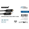 Microconnect USB3.1CC20OP USB-Kabel USB 3.2 Gen 2 (3.1 Gen 2) 20 m USB C Schwarz
