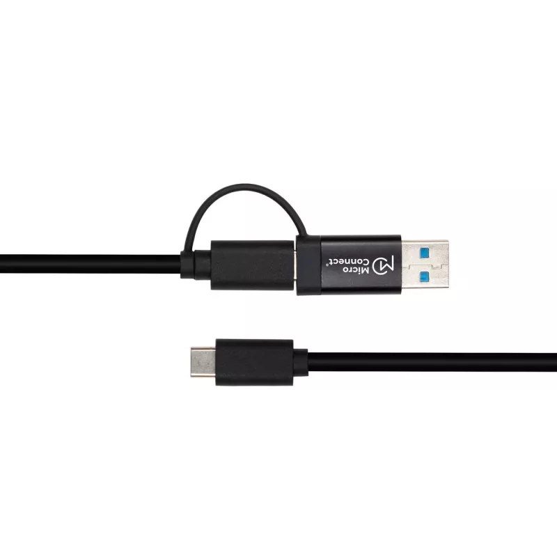 Microconnect USB3.1CCA1 USB-Kabel USB 3.2 Gen 1 (3.1 Gen 1) 1 m USB C Schwarz