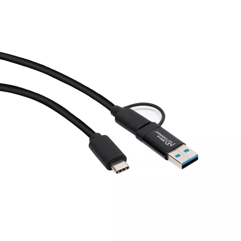 Microconnect USB3.1CCA1 USB-Kabel USB 3.2 Gen 1 (3.1 Gen 1) 1 m USB C Schwarz