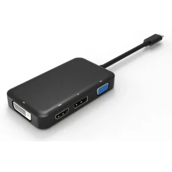 Microconnect USB3.1CCOM10 USB-Grafikadapter 3840 x 2160 Pixel Schwarz