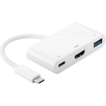 Microconnect USB3.1CCOM2 USB-Grafikadapter Weiß