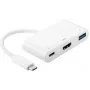 Microconnect USB3.1CCOM2 USB-Grafikadapter Weiß