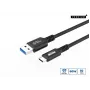 Microconnect USB3.2AC05 USB-Kabel USB 3.2 Gen 2 (3.1 Gen 2) 0,5 m USB C USB A Schwarz