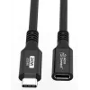 Microconnect USB3.2CC1.5EX USB-Kabel USB4 Gen 2x2 1,5 m USB C Schwarz