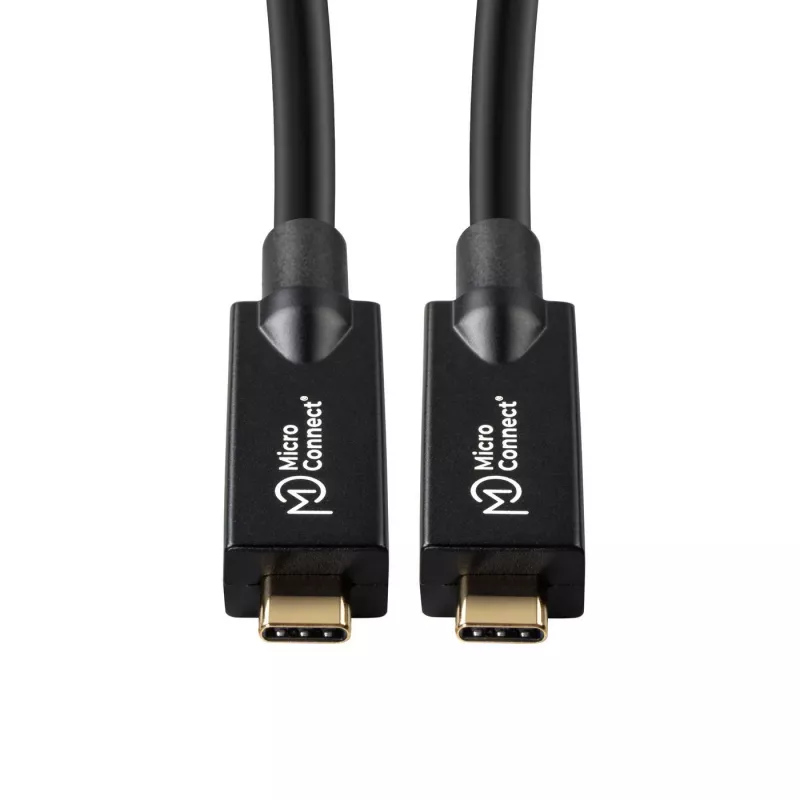 USB-Kabel Microconnect USB3.2CC15OP 15 m USB-C Schwarz 10 Gbit/s
