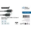 USB-Kabel Microconnect USB3.2CC15OP 15 m USB-C Schwarz 10 Gbit/s