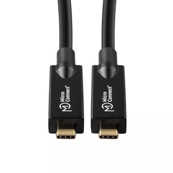 Microconnect USB3.2CC7OP USB-Kabel USB 3.2 Gen 2 (3.1 Gen 2) 7,5 m USB C Schwarz