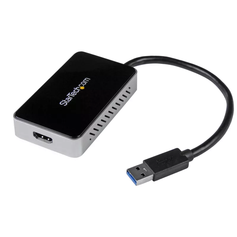 StarTech.com USB 3.0 zu HDMI Adapter mit 1x USB, USB zu HDMI Monitor Konverter für Windows (keine Unterstützung für macOS/ChromeOS/Linux) - TAA