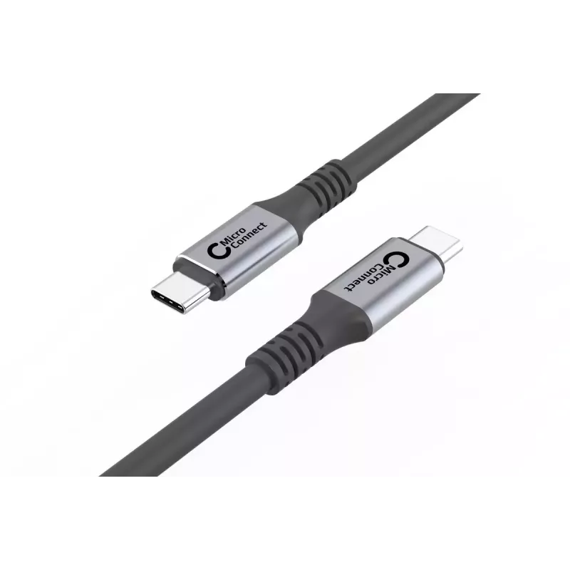 Microconnect USB4CC05 USB-Kabel USB4 Gen 3x2 0,5 m USB C Schwarz