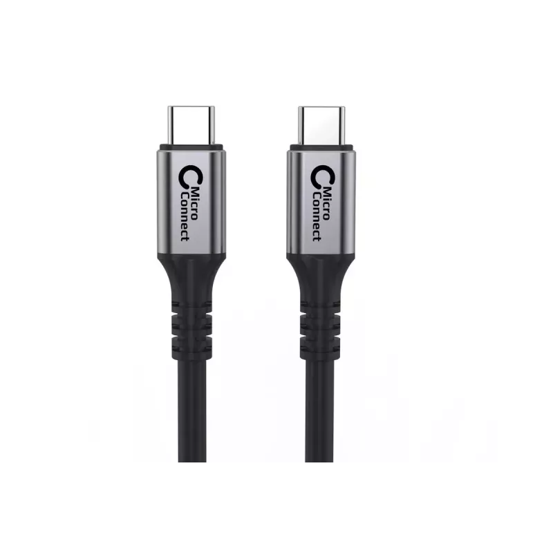 USB-Kabel Microconnect USB4CC2 2 m USB4 Gen 3x2 40 Gbit/s Schwarz