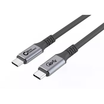 USB-Kabel Microconnect USB4CC2 2 m USB4 Gen 3x2 40 Gbit/s Schwarz