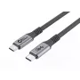 USB-Kabel Microconnect USB4CC2 2 m USB4 Gen 3x2 40 Gbit/s Schwarz