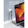 Microconnect USB4-CCFA-240W USB-Kabel 0 m USB C Schwarz