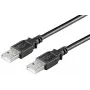 Microconnect USBAA01B USB-Kabel USB 2.0 0,1 m USB A Schwarz