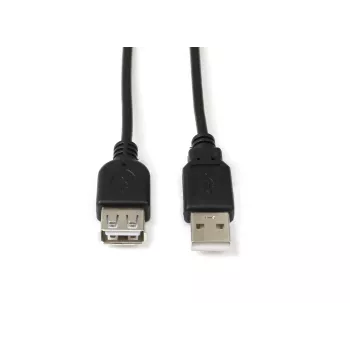 Microconnect USBAAF05B USB-Kabel USB 2.0 0,5 m USB A Schwarz
