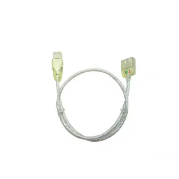 Microconnect USBAAF05T USB-Kabel USB 2.0 0,5 m USB A Transparent
