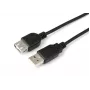 Microconnect USBAAF1B USB-Kabel USB 2.0 1 m USB A Schwarz
