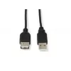 Microconnect USBAAF5B USB-Kabel USB 2.0 5 m USB A Schwarz